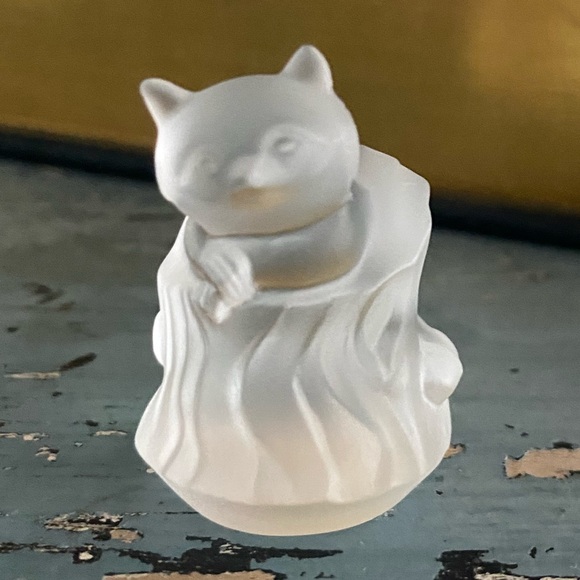 Swarovski Frosted White Cat Figurine